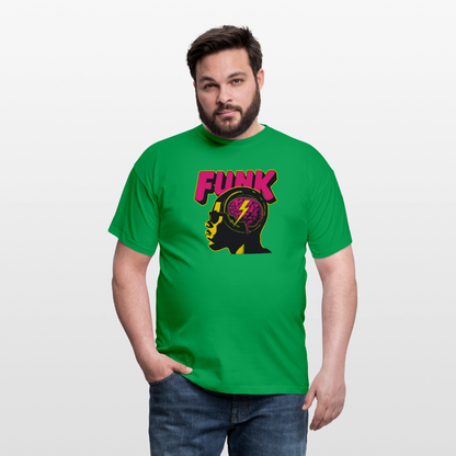 Funk Head, T-shirt herr - kellygrön