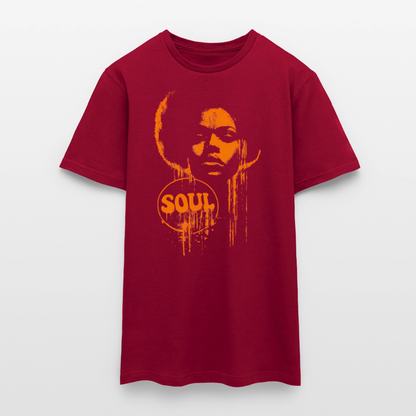 SOUL GLOW, T-shirt unisex - tegelröd
