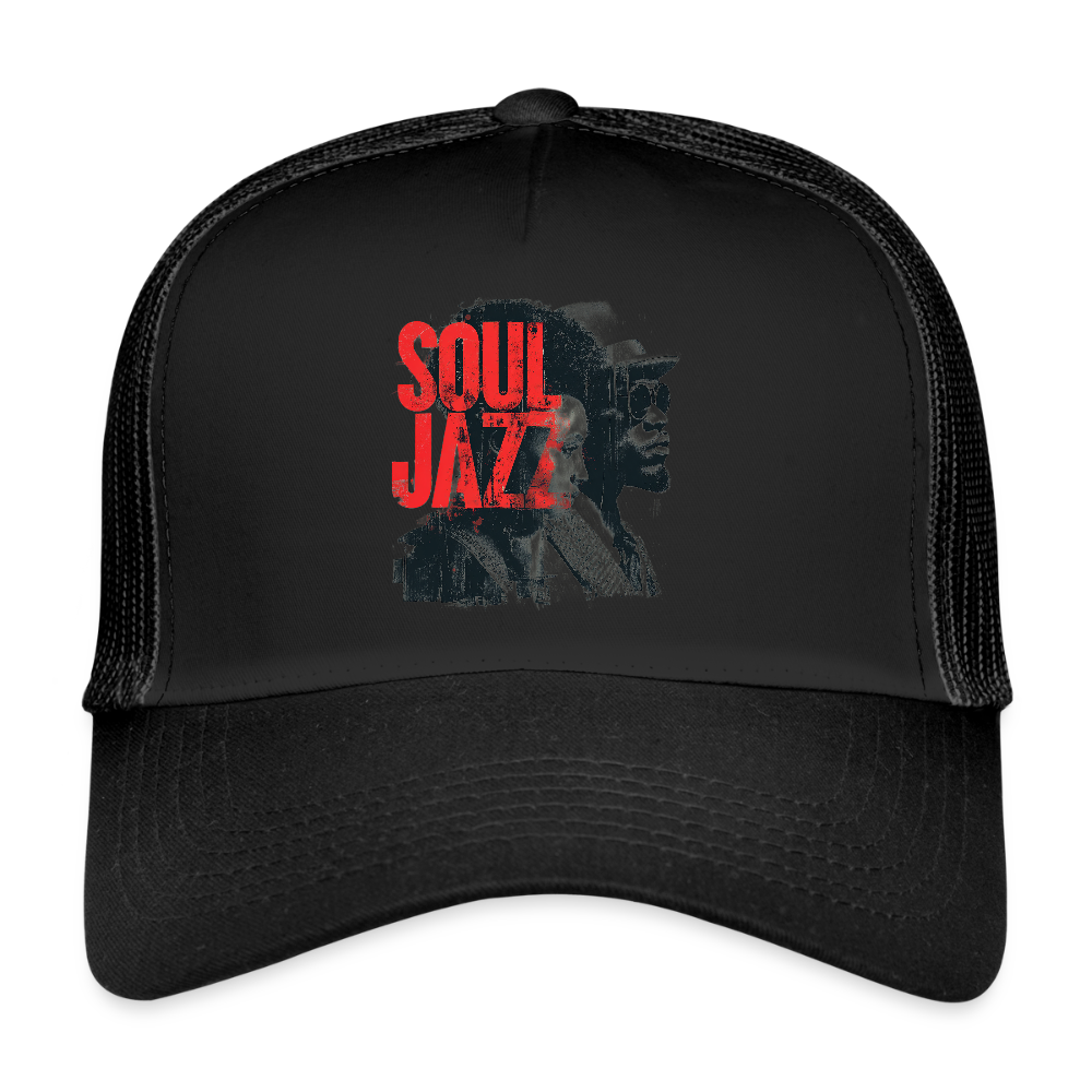 The Essence of Soul Jazz, Trucker Cap - svart/svart