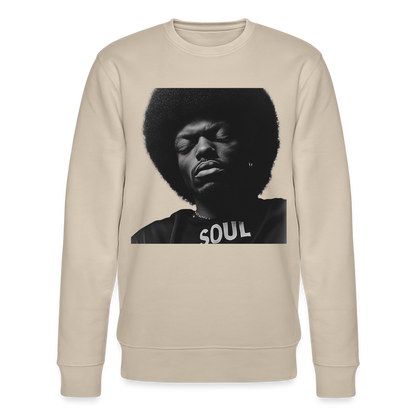 Where Soul Lives, Ekologisk sweatshirt CHANGER unisex från Stanley/Stella - beige