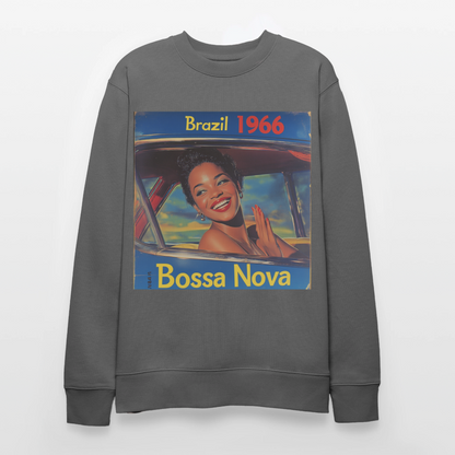 Isabela Costa, brazil 1966, Ekologisk sweatshirt CHANGER unisex från Stanley/Stella - kolgrå