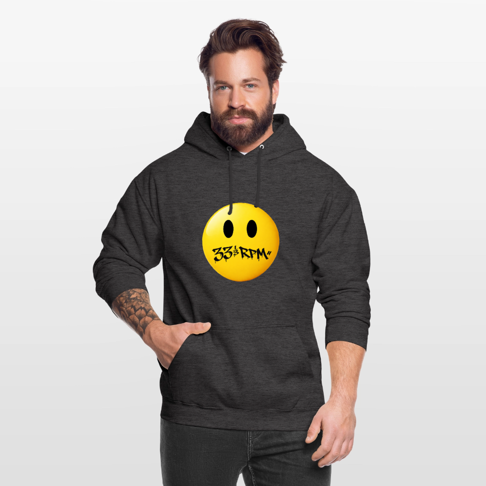 Turntable Grin, Luvtröja unisex - kolgrå