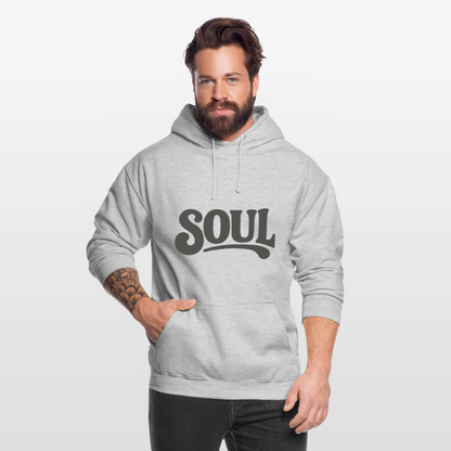 All About Soul, Luvtröja unisex - ljusgråmelerad