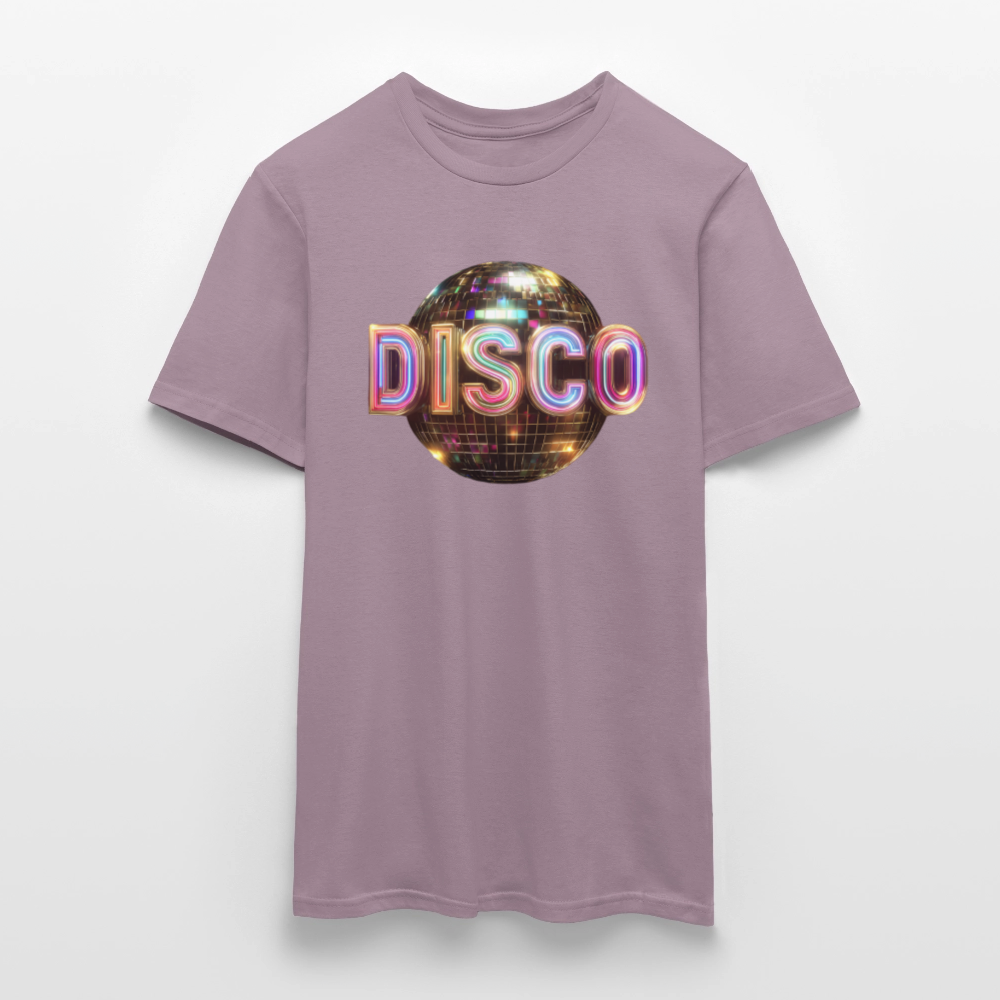 Disco Dreamscape, T-shirt herr - lilagrå 