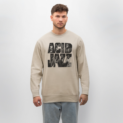 80s Club Jazzdance, Ekologisk sweatshirt CHANGER unisex från Stanley/Stella - beige