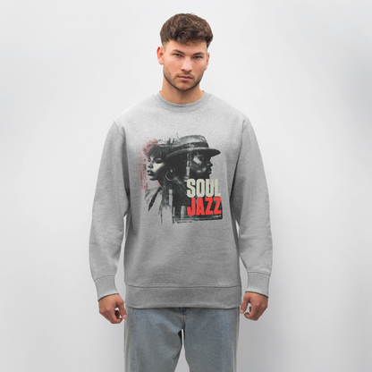 Soul Jazz Experience, Ekologisk sweatshirt CHANGER unisex från Stanley/Stella - gråmelerad