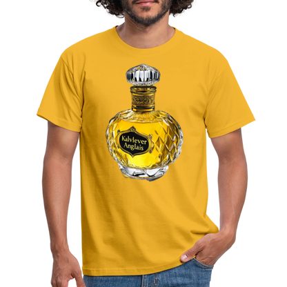 Eau de Perfume, T-shirt herr - gul