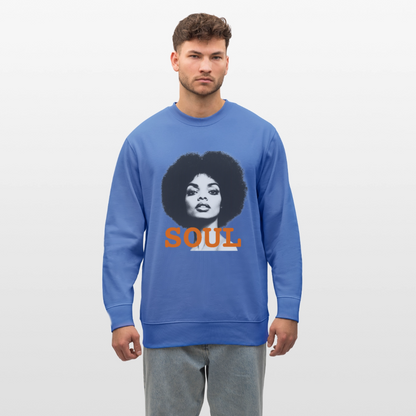 Soul PWR, Ekologisk sweatshirt CHANGER unisex från Stanley/Stella - blå