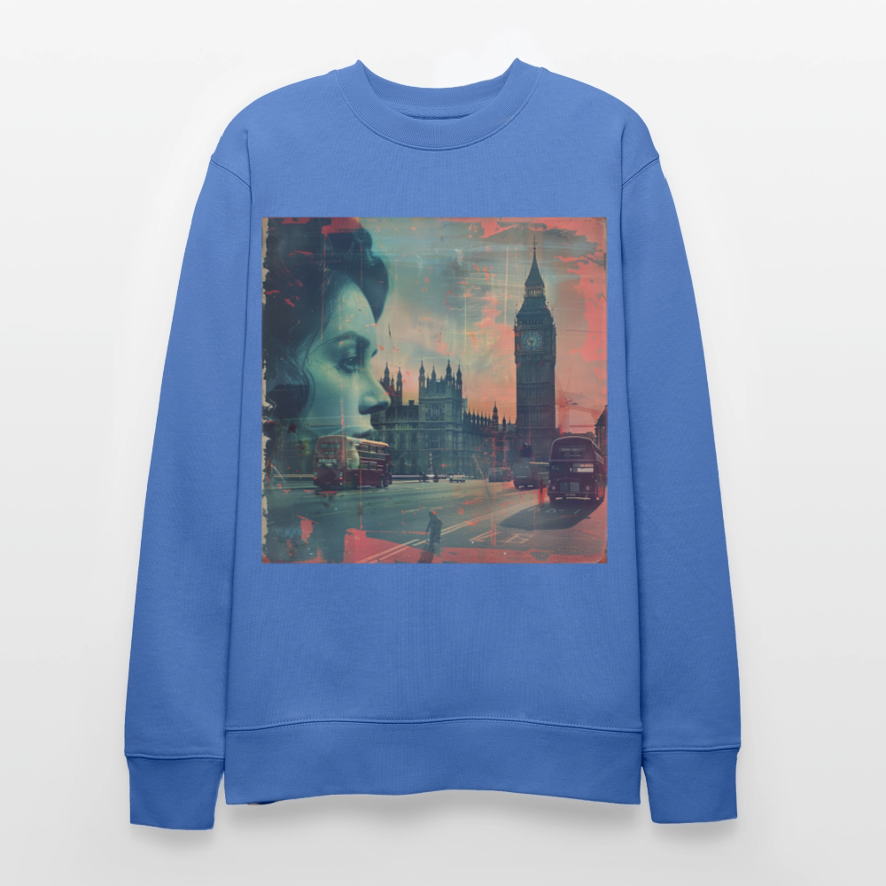 The Beat of London, Ekologisk sweatshirt CHANGER unisex från Stanley/Stella - blå