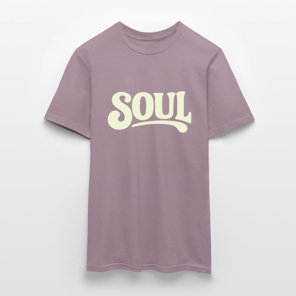 All About Soul, T-shirt unisex - lilagrå 