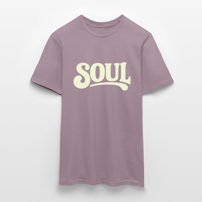 All About Soul, T-shirt unisex - lilagrå 