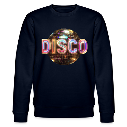 Disco Dreamscape, Ekologisk sweatshirt CHANGER unisex från Stanley/Stella - marinblått