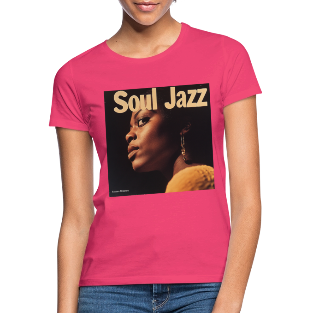 Acceso's Soul Groove: Jazz with a Beat, T-shirt dam - azalea