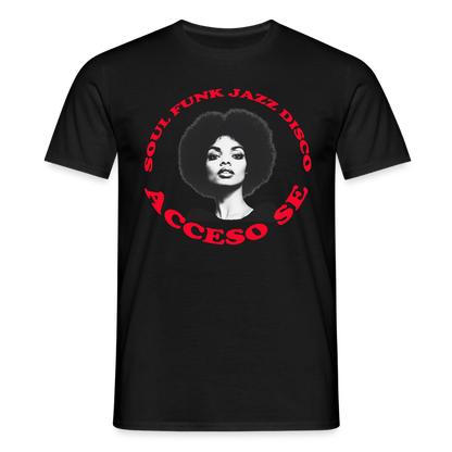 Where Music Lives – Powered by Acceso Family, T-shirt unisex - svart