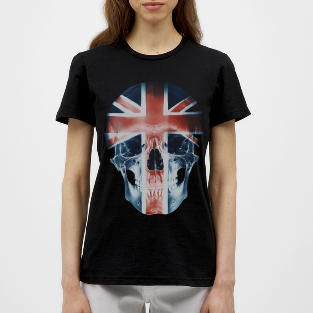 God Save the Skull, T-shirt dam - svart