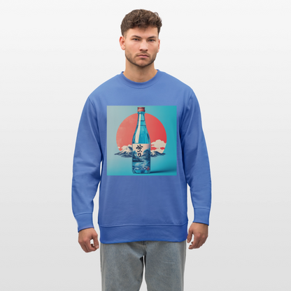 Stillhet i glas, Ekologisk sweatshirt CHANGER unisex från Stanley/Stella - blå