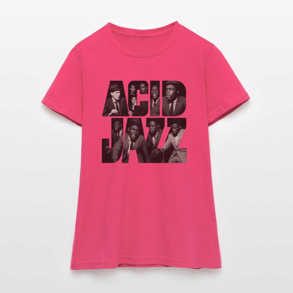 80s Club Jazzdance, T-shirt dam - azalea