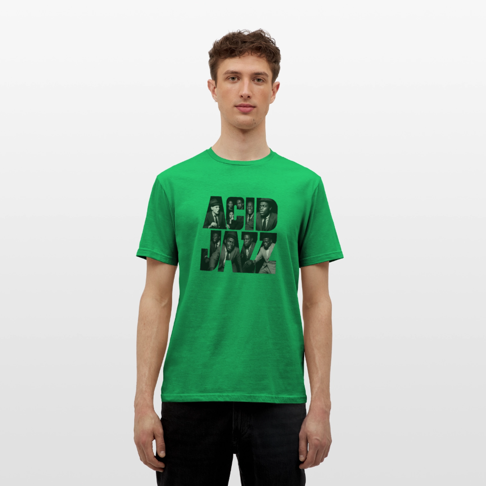 80s Club Jazzdance, T-shirt herr - kellygrön