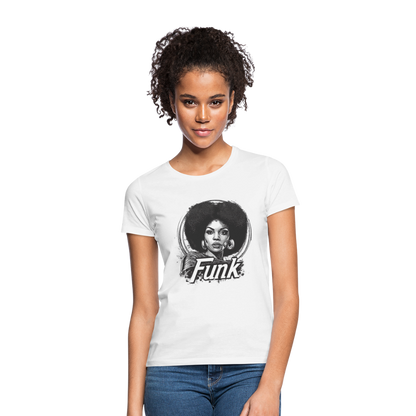 Funk Queen: Power in Motion, T-shirt dam - vit