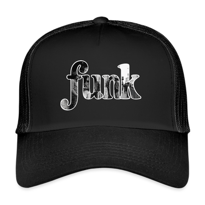 Funk Vibes, Trucker Cap - svart/svart