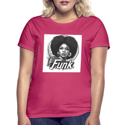 Funk Queen: Power in Motion, T-shirt dam - azalea