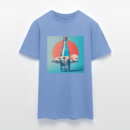 Stillhet i glas, T-shirt herr - carolina blue