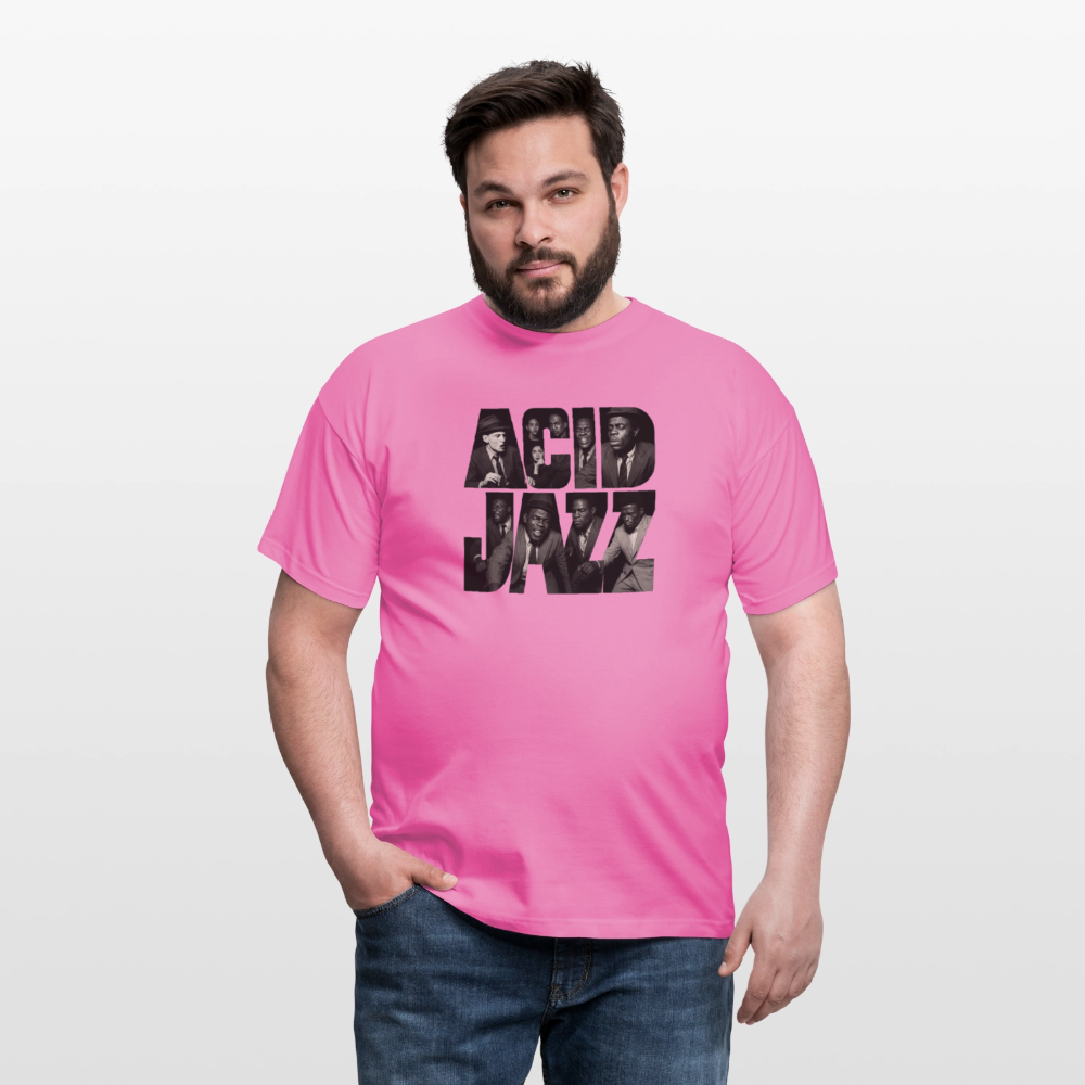80s Club Jazzdance, T-shirt herr - rosa