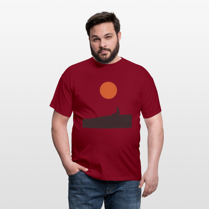 Under the sun, T-shirt unisex - tegelröd