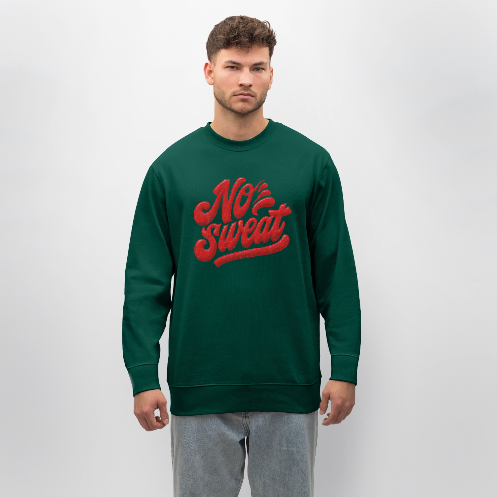 No Sweat, Ekologisk sweatshirt CHANGER unisex från Stanley/Stella - skogsgrön