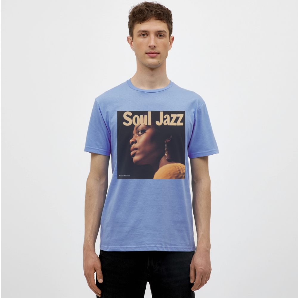 Acceso's Soul Groove: Jazz with a Beat, T-shirt herr - carolina blue