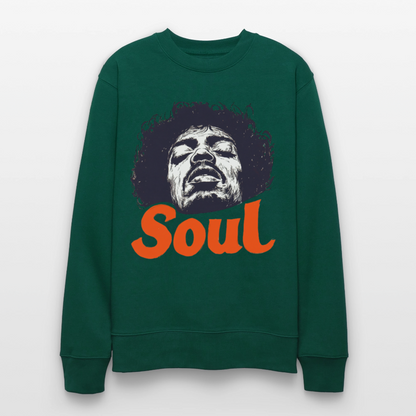 A Soul Awakening, Ekologisk sweatshirt CHANGER unisex från Stanley/Stella - skogsgrön