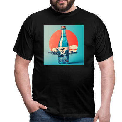 Stillhet i glas, T-shirt herr - svart