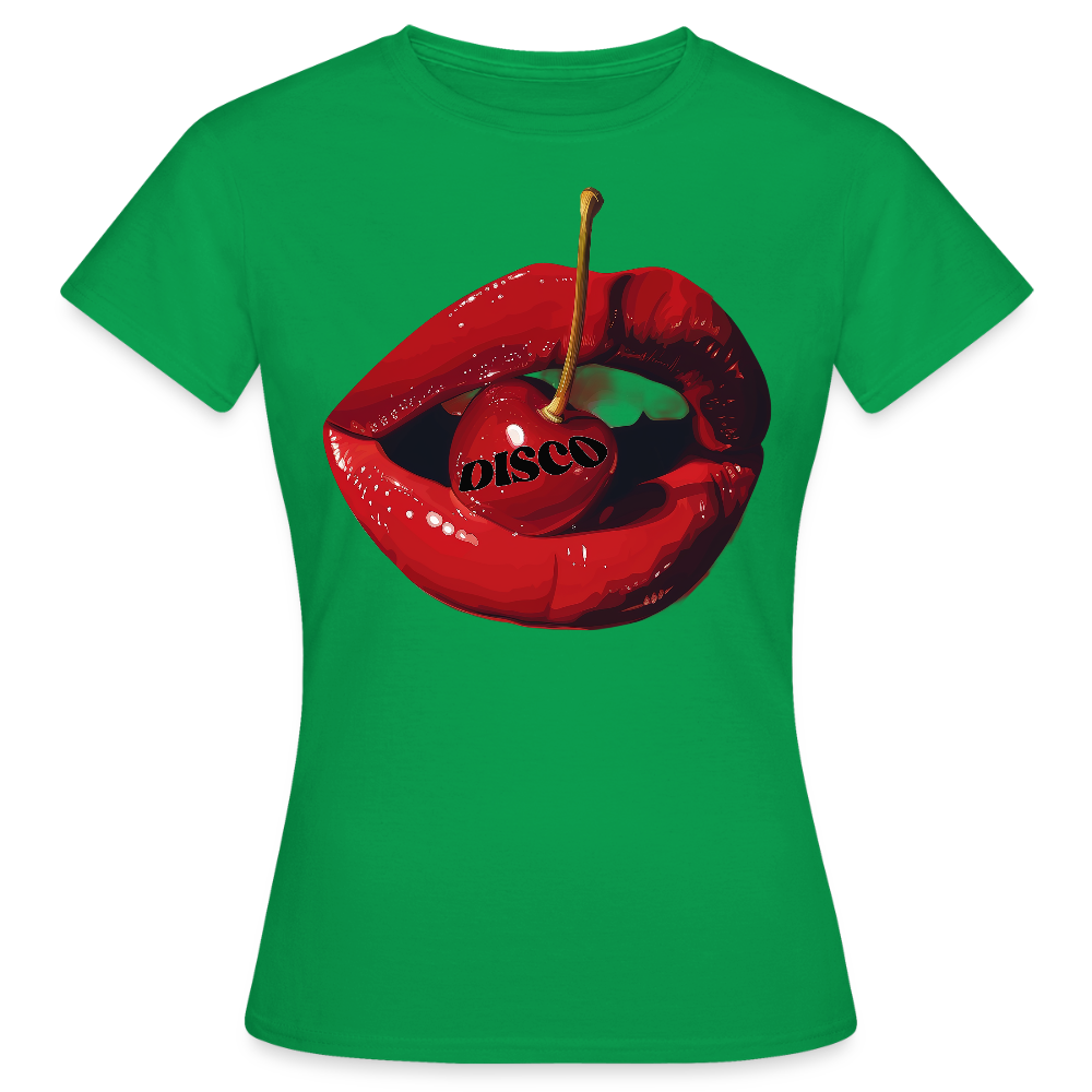 Taste of Disco, T-shirt dam - kellygrön