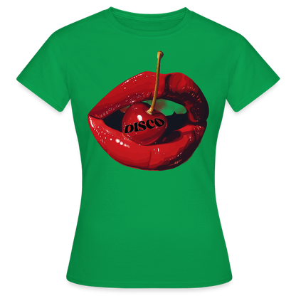 Taste of Disco, T-shirt dam - kellygrön