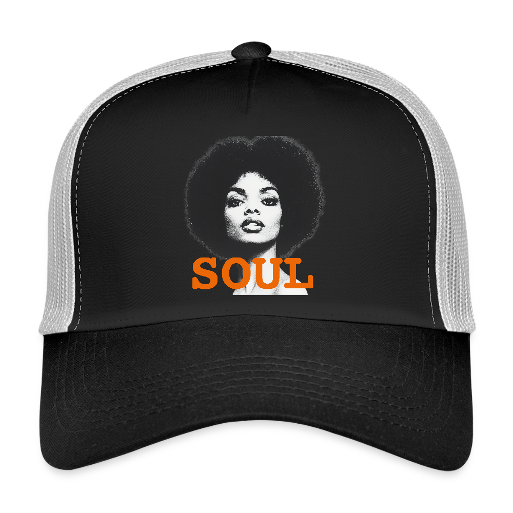 Soul PWR, Trucker Cap - svart/stengrå