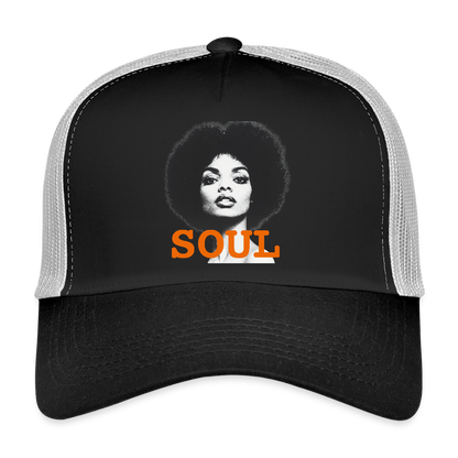 Soul PWR, Trucker Cap - svart/stengrå