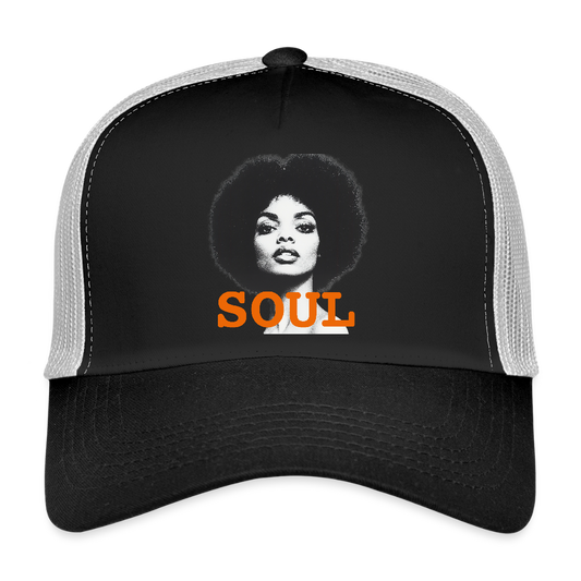 Soul PWR, Trucker Cap - svart/stengrå