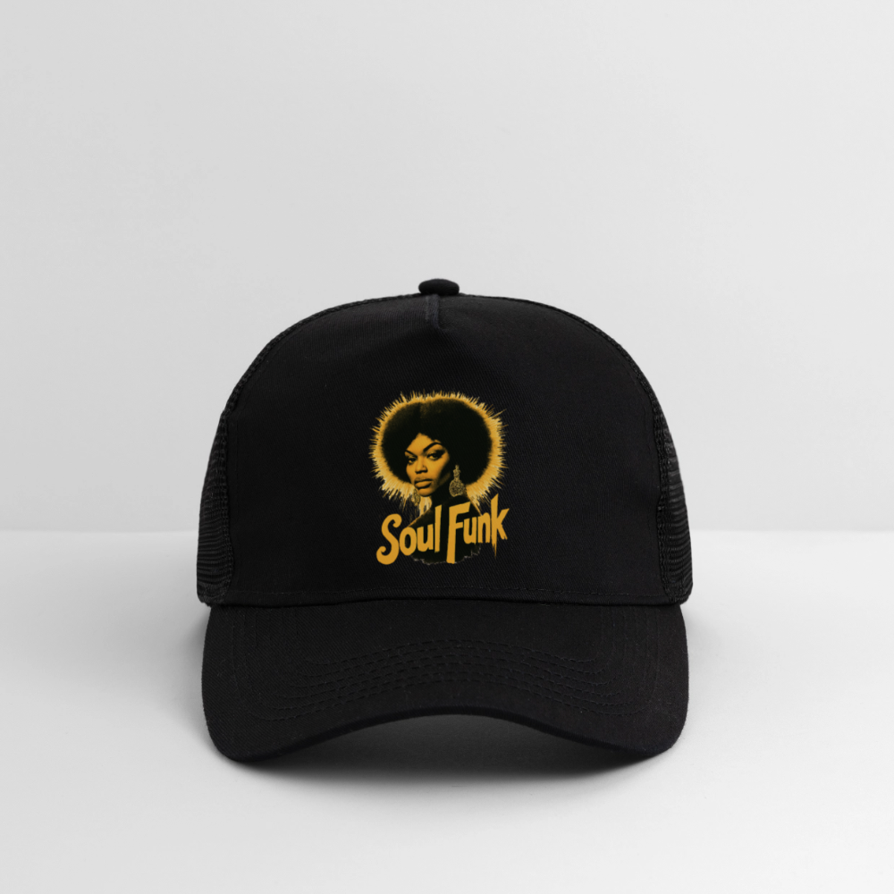 Soul Funk, Trucker Cap - svart/svart