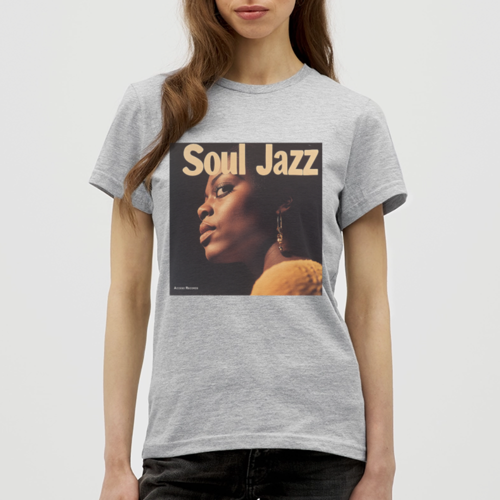 Acceso's Soul Groove: Jazz with a Beat, T-shirt dam - gråmelerad