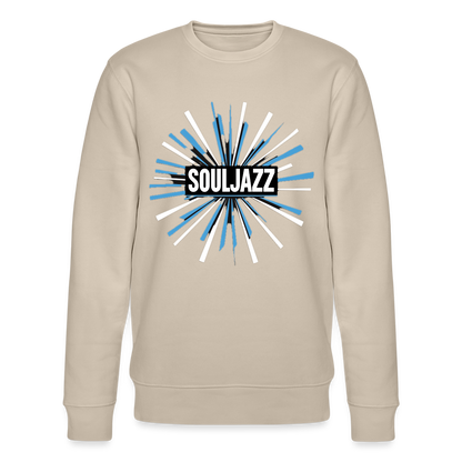 Jazz Meets Soul, Ekologisk sweatshirt CHANGER unisex från Stanley/Stella - beige