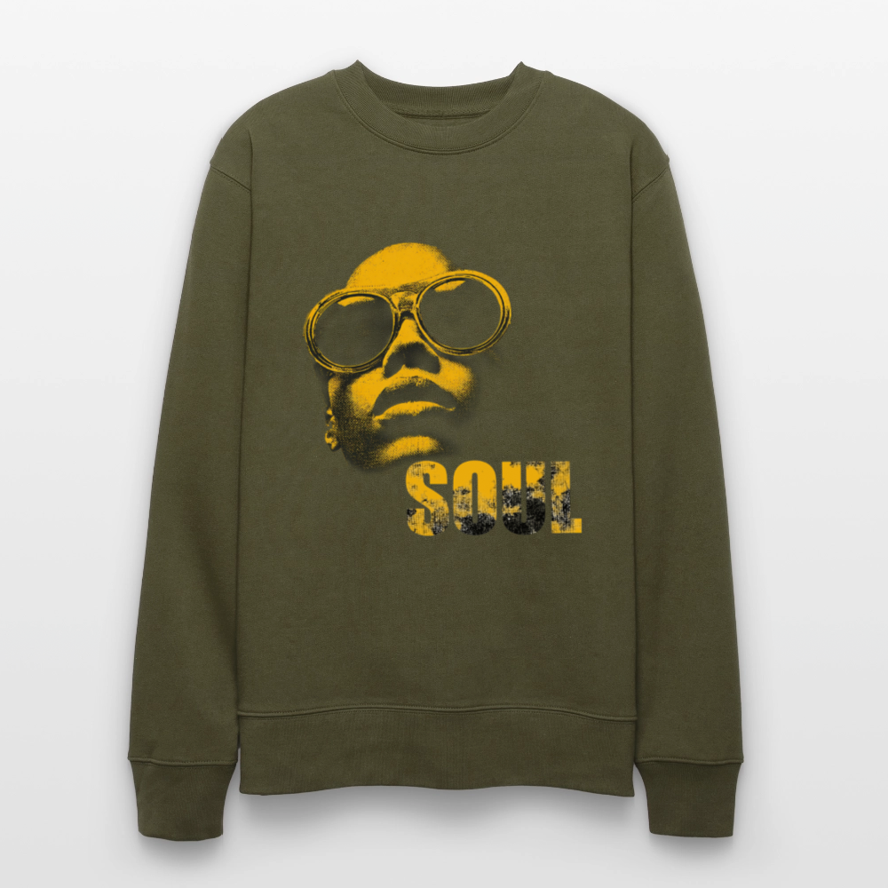 Golden Soul, Ekologisk sweatshirt CHANGER unisex från Stanley/Stella - kaki