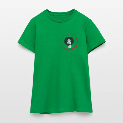 Where Music Lives – Powered by Acceso Family (small print), T-shirt dam - kellygrön