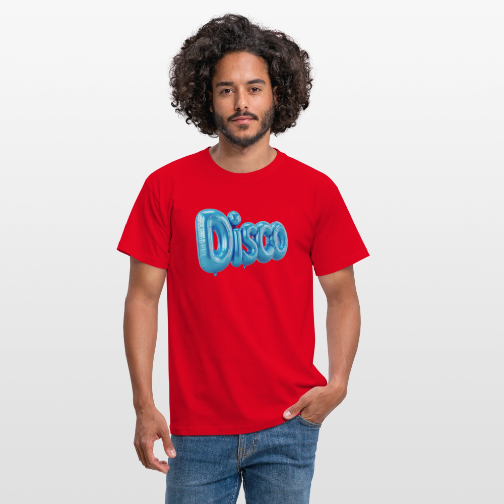 Pump the Disco, T-shirt herr - röd