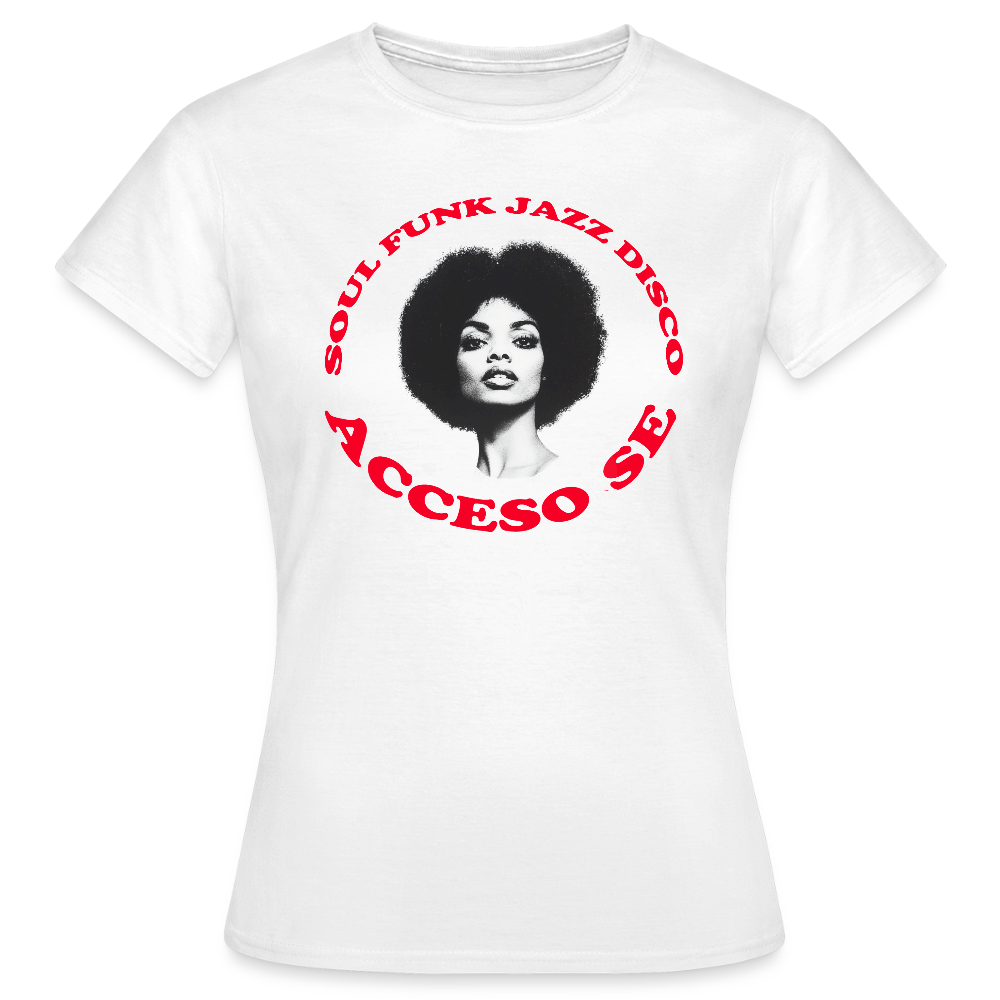 Where Music Lives – Powered by Acceso Family, T-shirt dam - vit