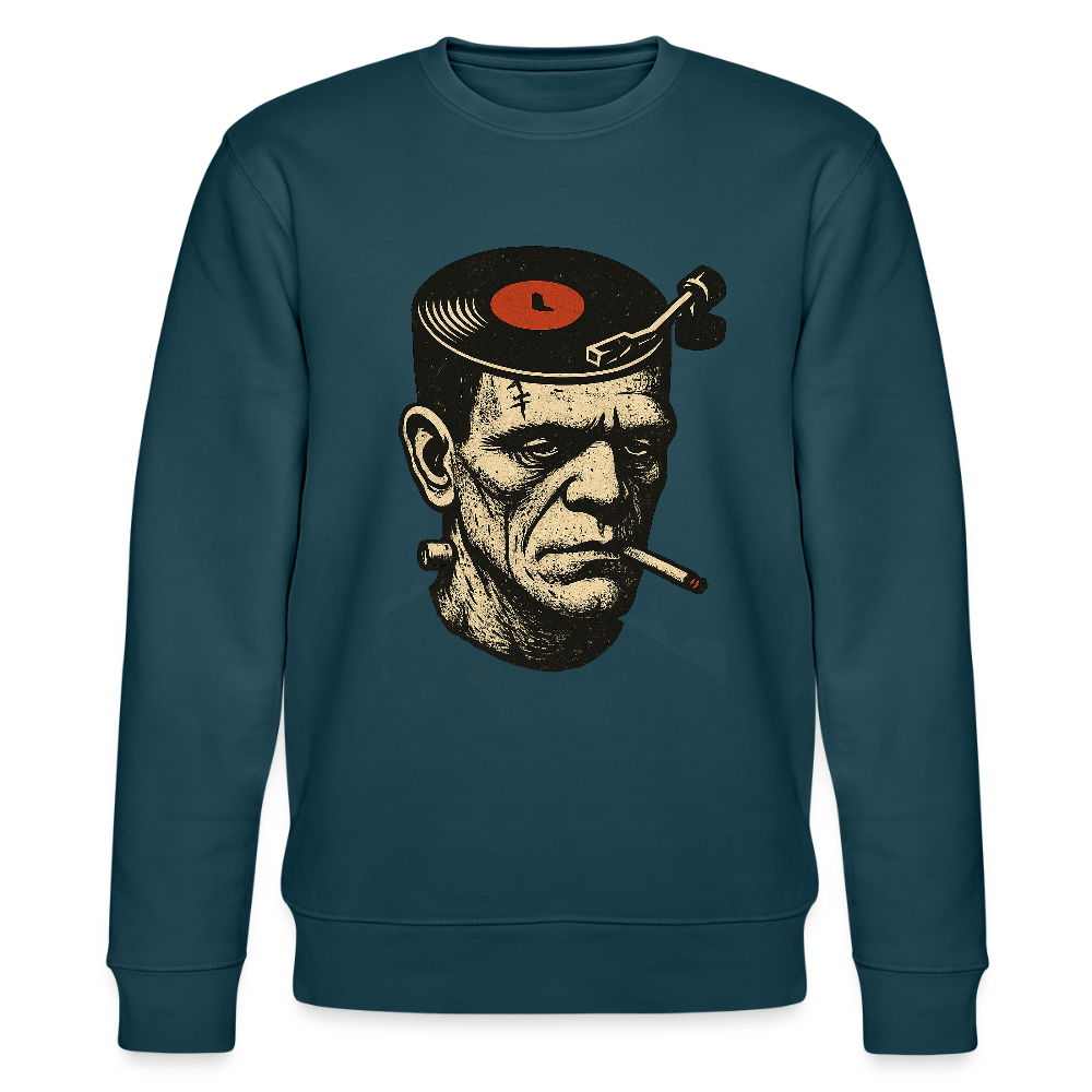 Waxhead, Ekologisk sweatshirt CHANGER unisex från Stanley/Stella - mörk petrol