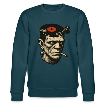 Waxhead, Ekologisk sweatshirt CHANGER unisex från Stanley/Stella - mörk petrol