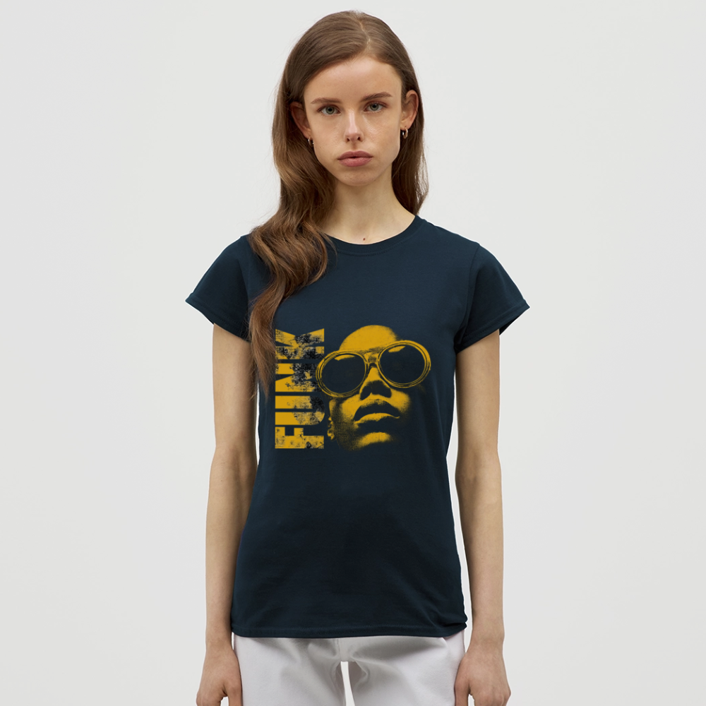 Funk Eternal, T-shirt dam - marinblå