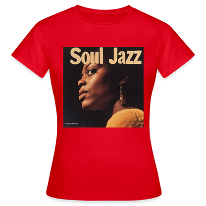 Acceso's Soul Groove: Jazz with a Beat, T-shirt dam - röd