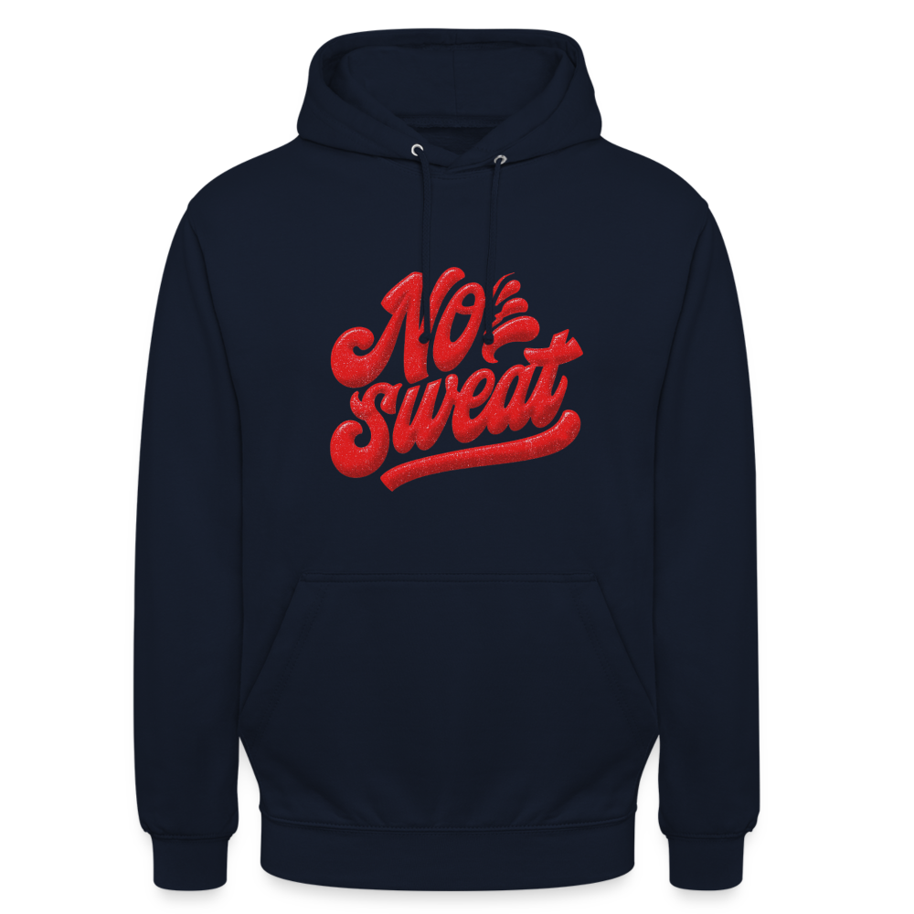 No Sweat, Luvtröja unisex - marinblå