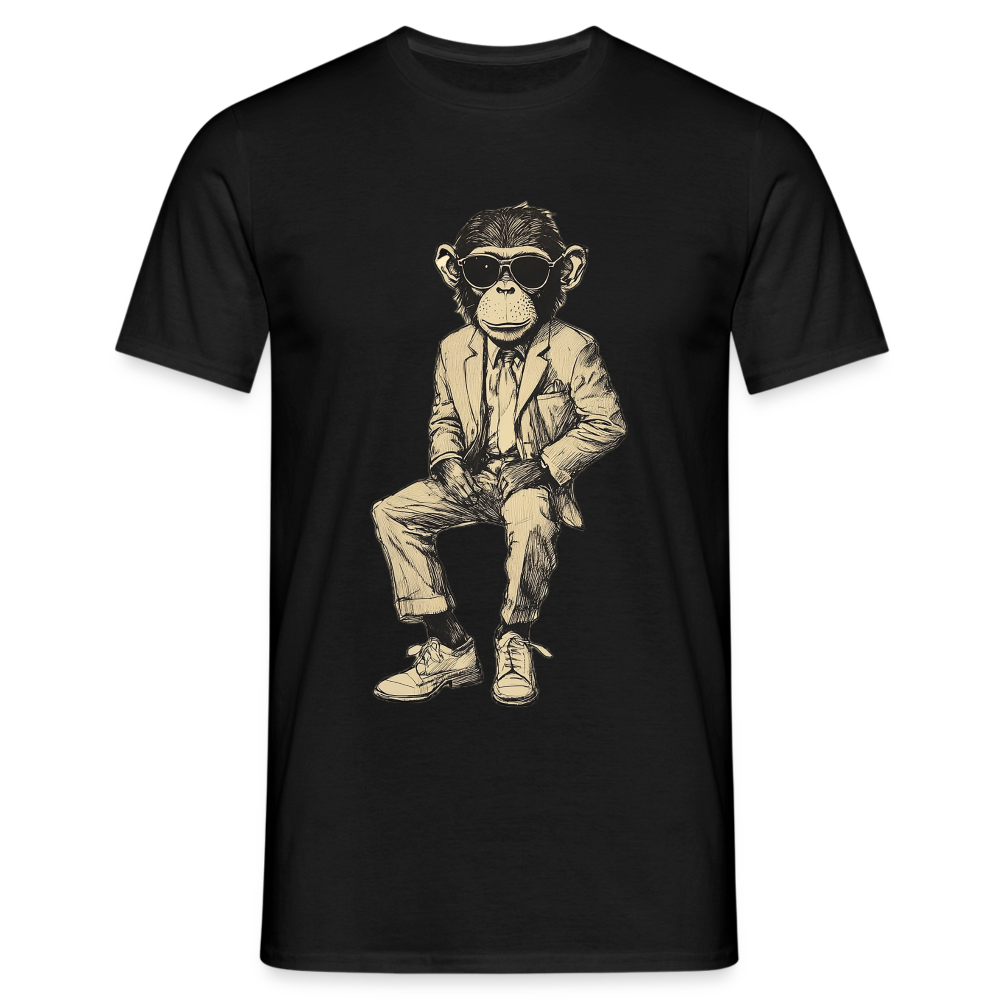 Mod Monkey, T-shirt herr - svart